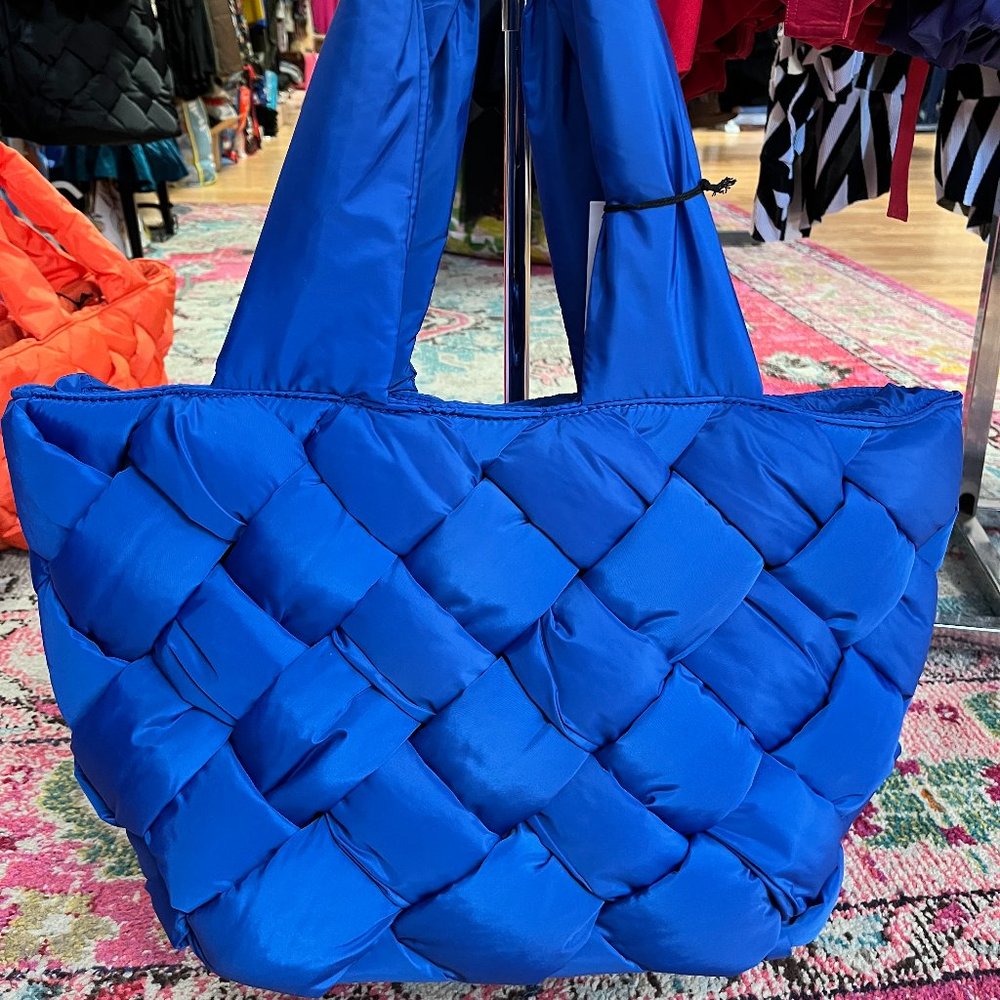 NWT Sol & Selene Funky Quilted Tote